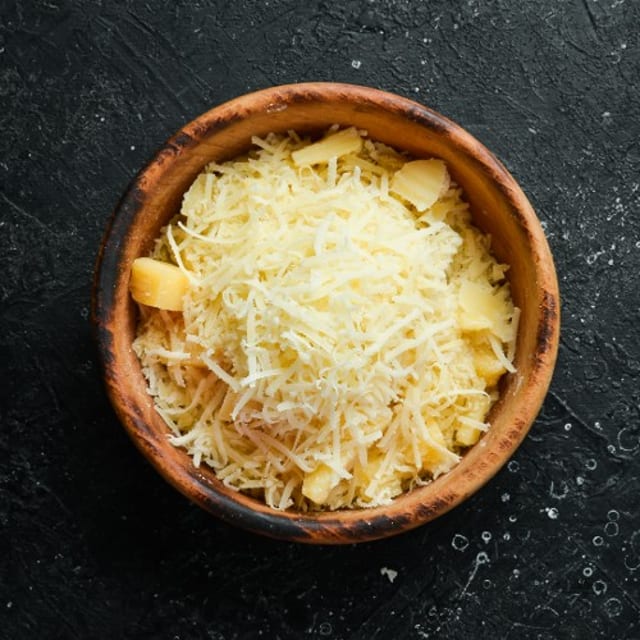 Parmesan in Cup.