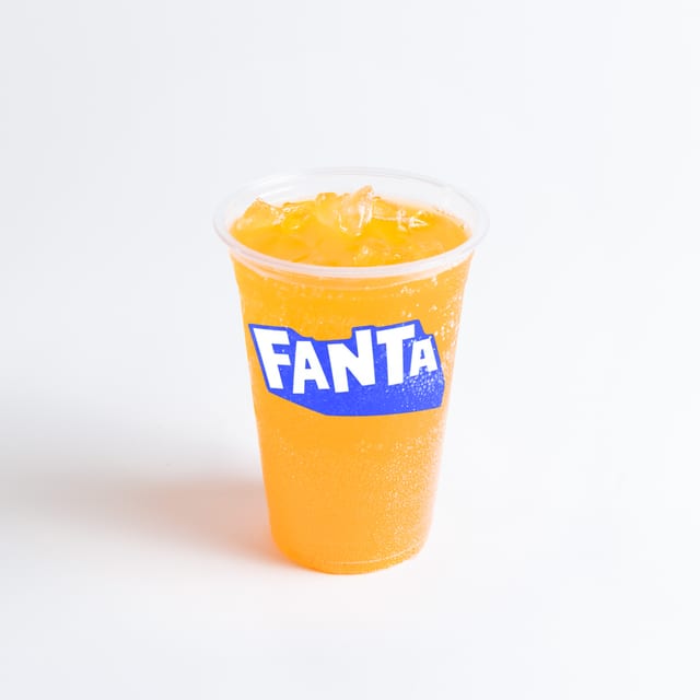 2 Liter Orange Fanta.