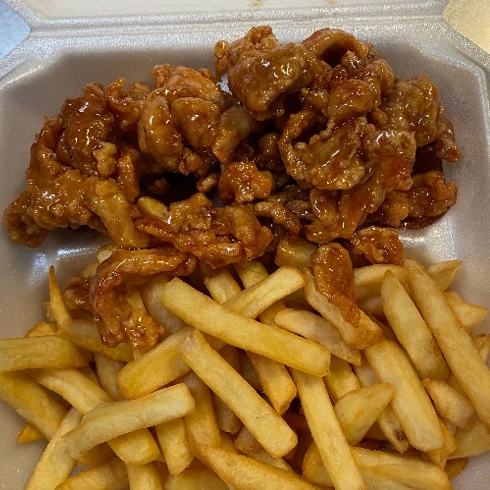 Delicious Chicken Strips Await